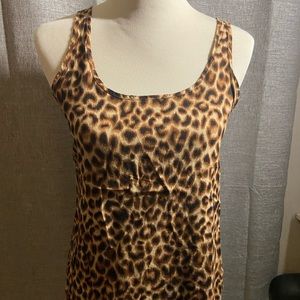 Lucky Brand Animal Print Tank Size XS